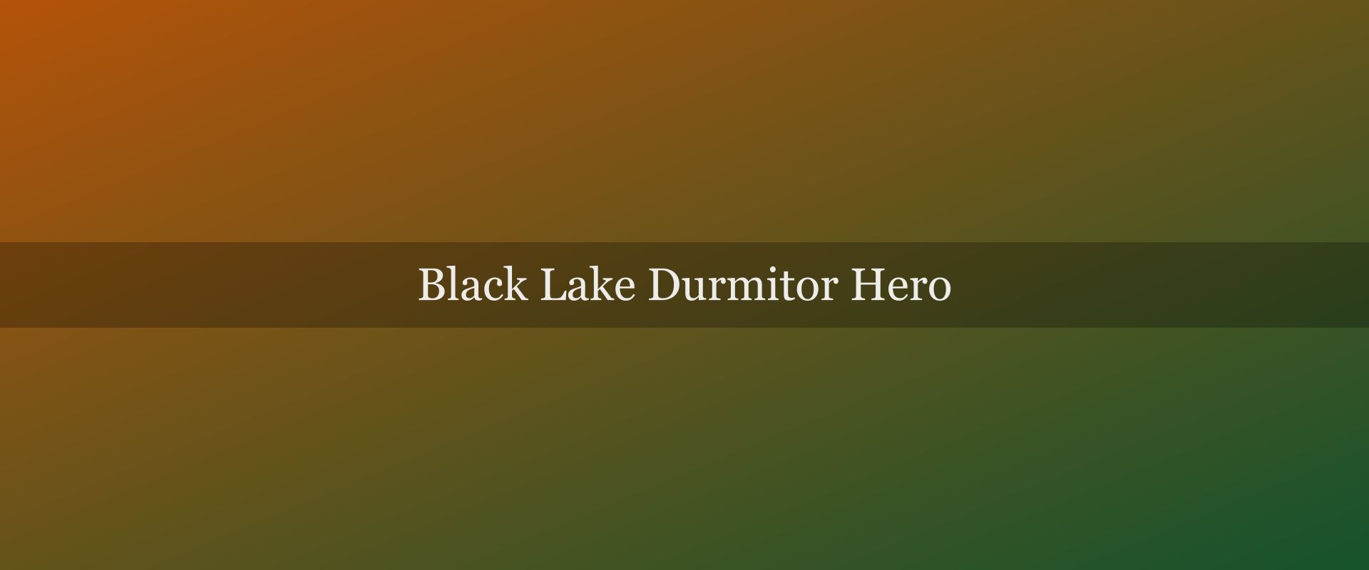 Black Lake Durmitor: the glacial lake walk everyone can do