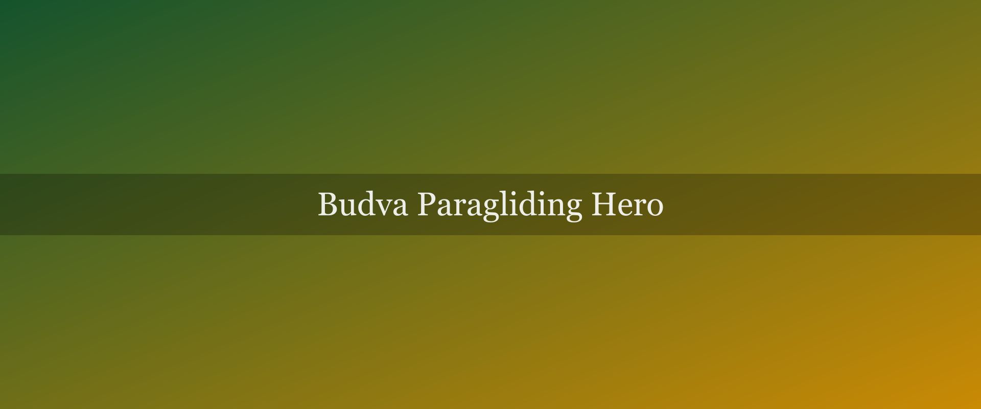 Tandem paragliding from Budva: what to expect above the Riviera