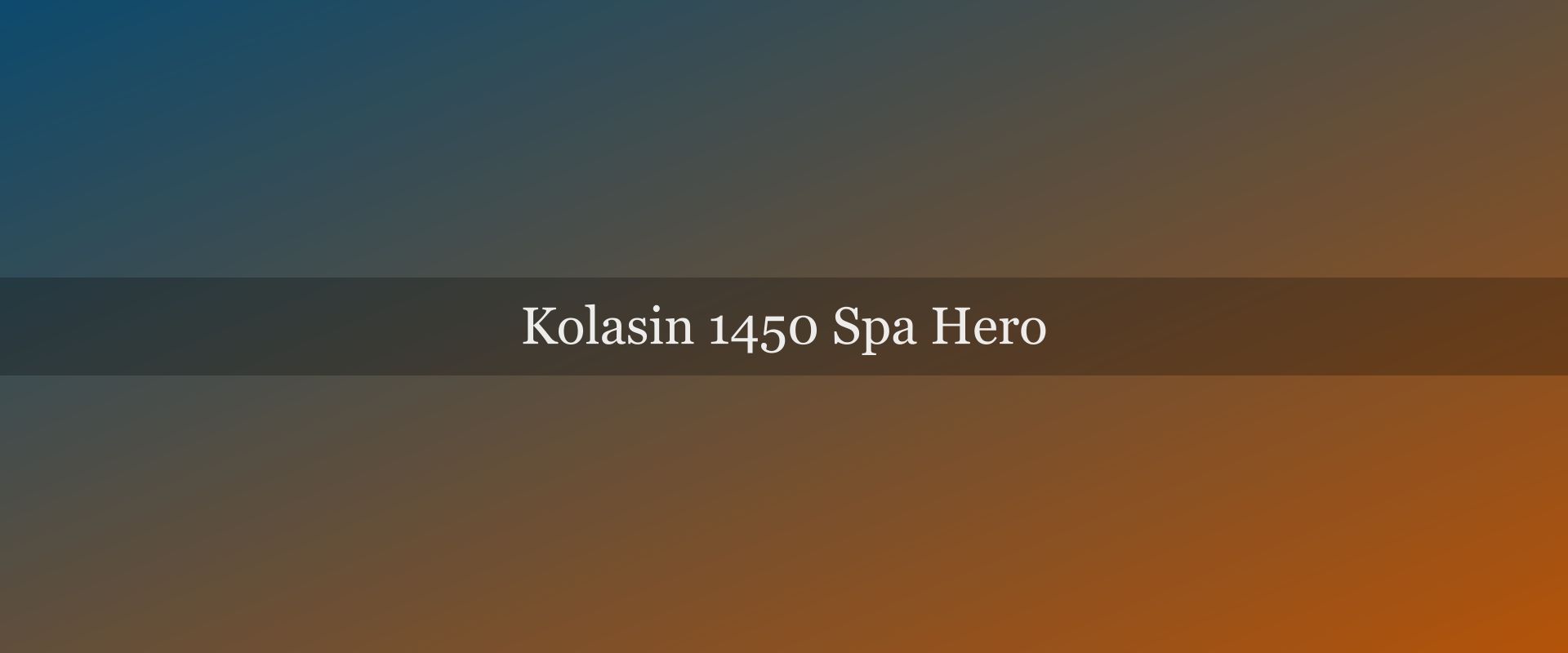 Wellness & spa