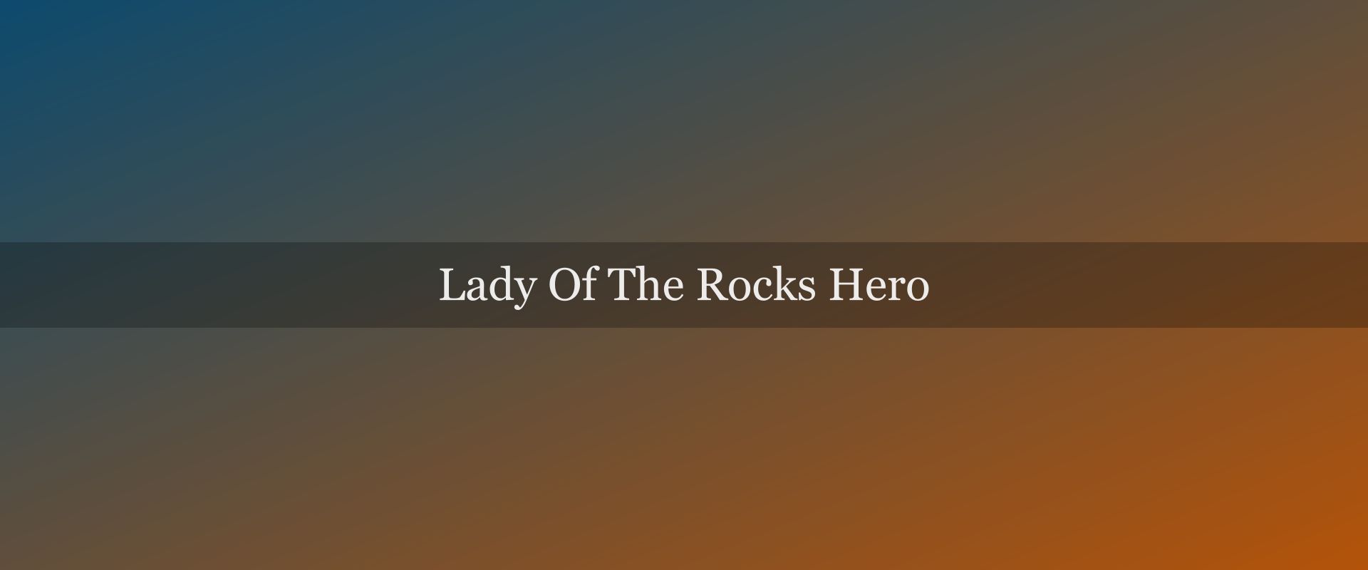 Lady of the Rocks: The Man-Made Island and Its Legend