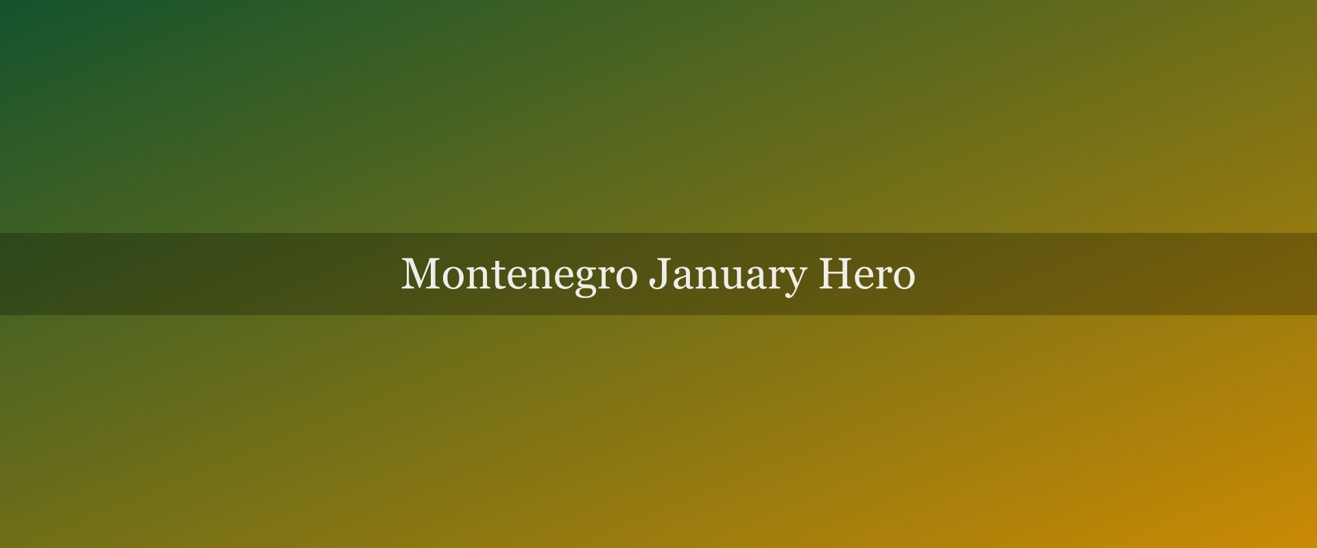Montenegro in January: The Honest Visitor's Guide