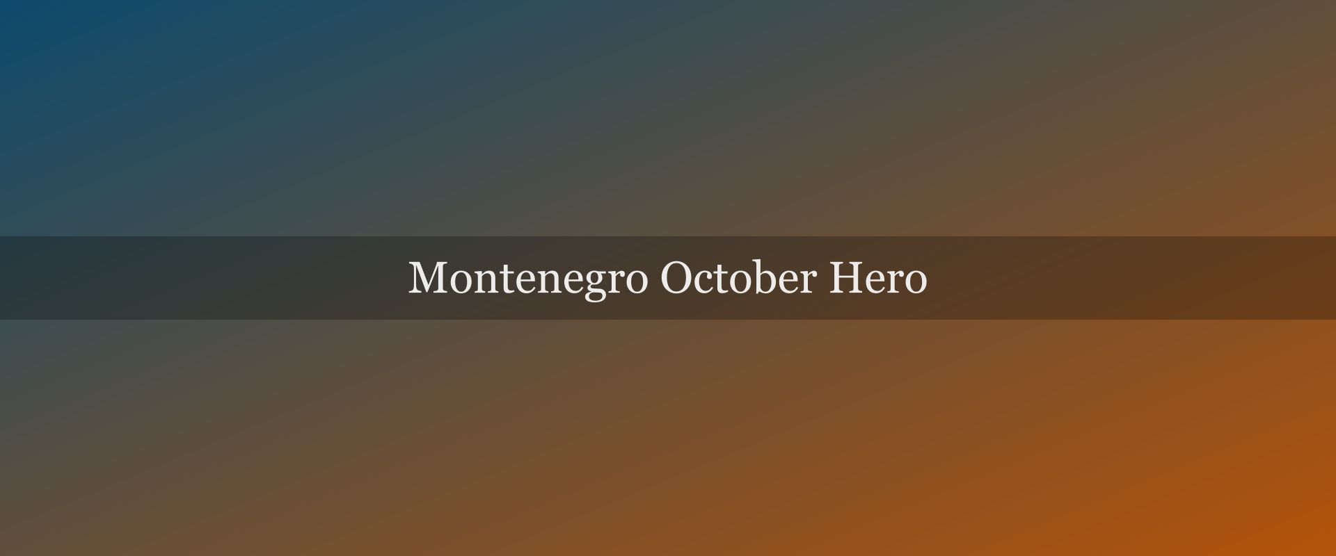 Montenegro in October: Golden Autumn, Quiet Coast & the Last Warm Swims