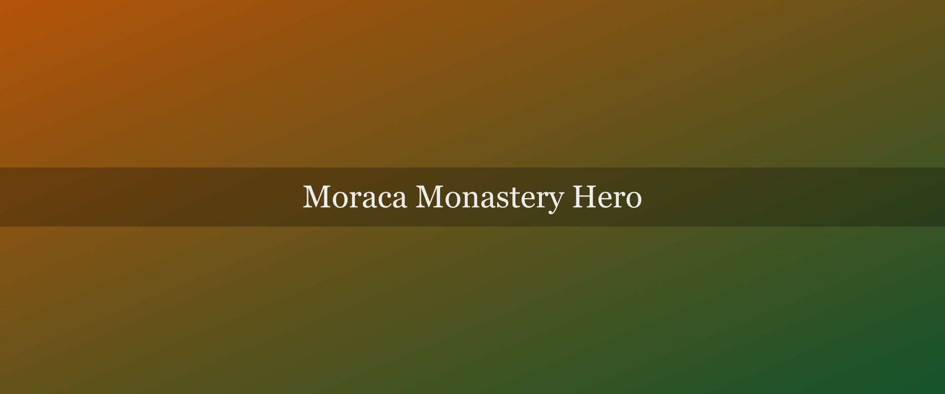 Morača Monastery guide: frescoes in a canyon setting