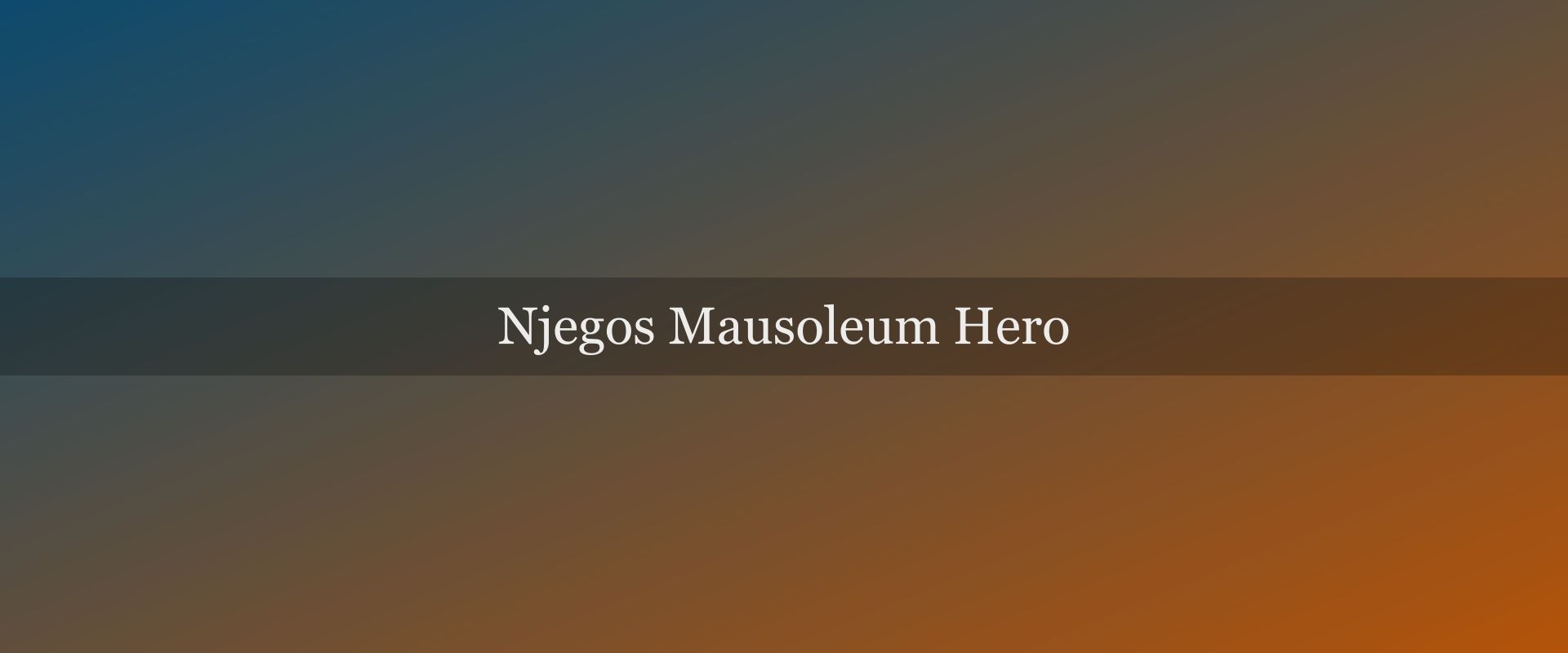 Njegoš Mausoleum guide: the cliff-top tomb on Mount Lovćen