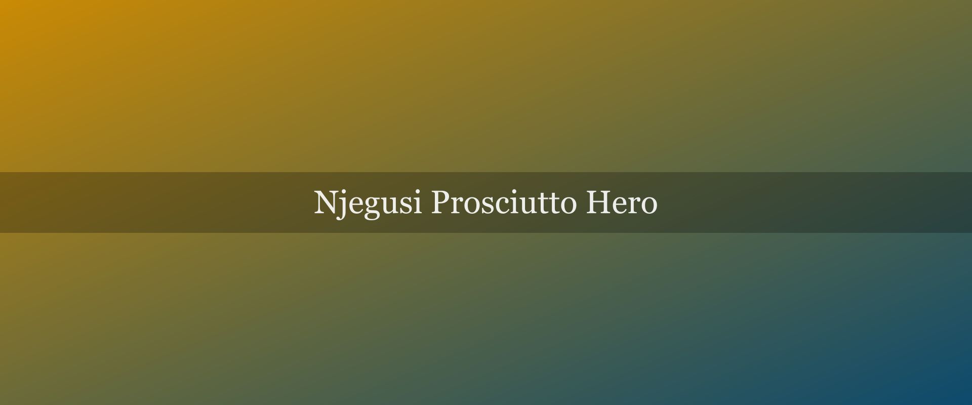 Njeguški pršut: tasting Montenegro's mountain prosciutto in Njeguši