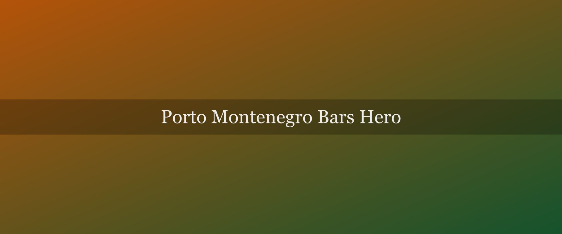Porto Montenegro bars & restaurants: the marina scene explained
