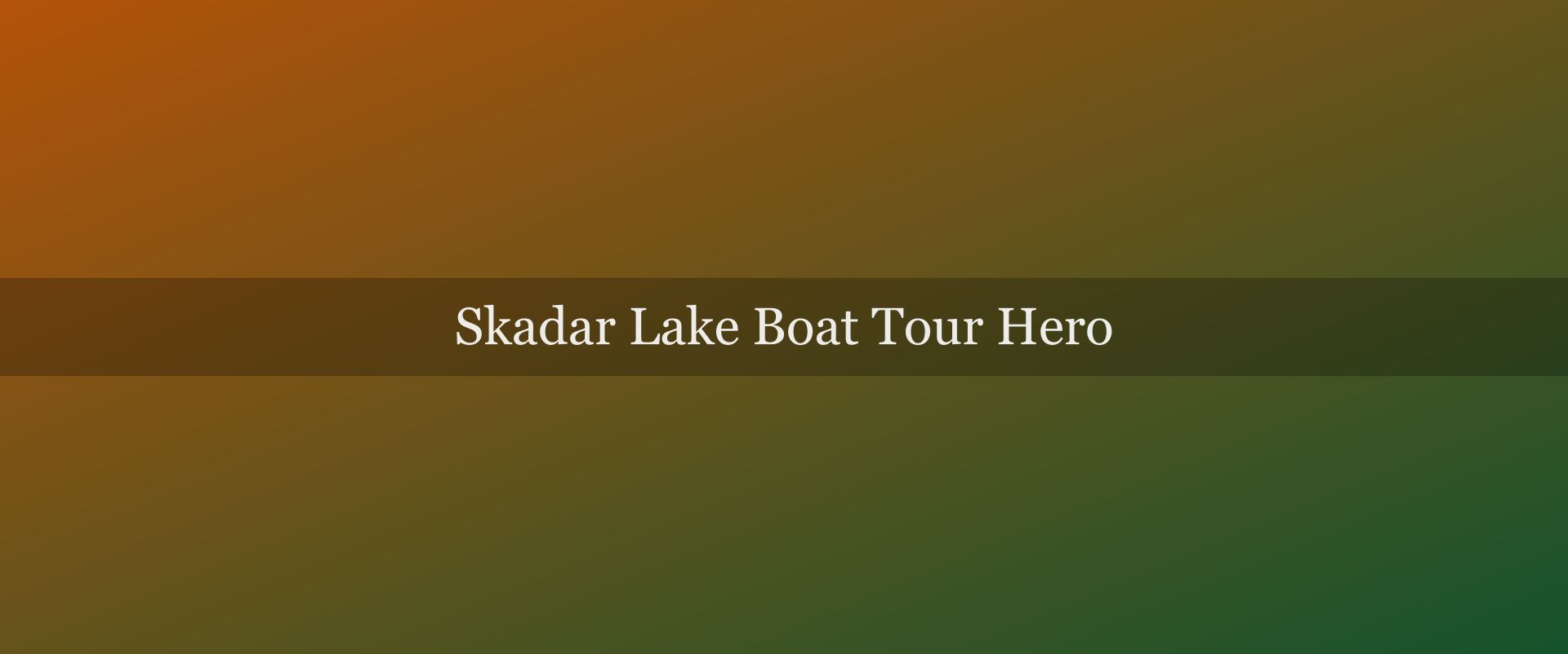 Skadar Lake boat tour: the complete guide to Montenegro's inland sea