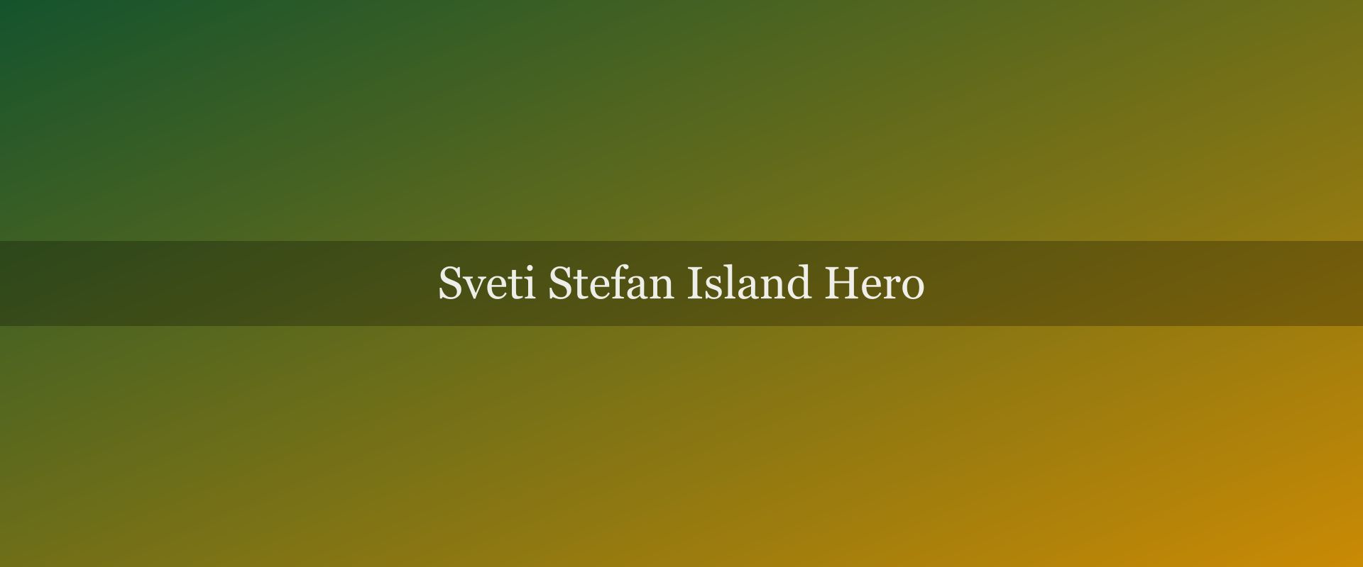 Sveti Stefan Island: What You Can (and Can't) Access